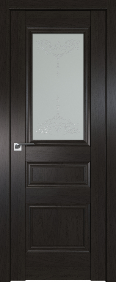 межкомнатные двери  Profil Doors 2.39X  Франческо пекан тёмный