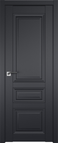 межкомнатные двери  Profil Doors 2.108U чёрный seidenmatt