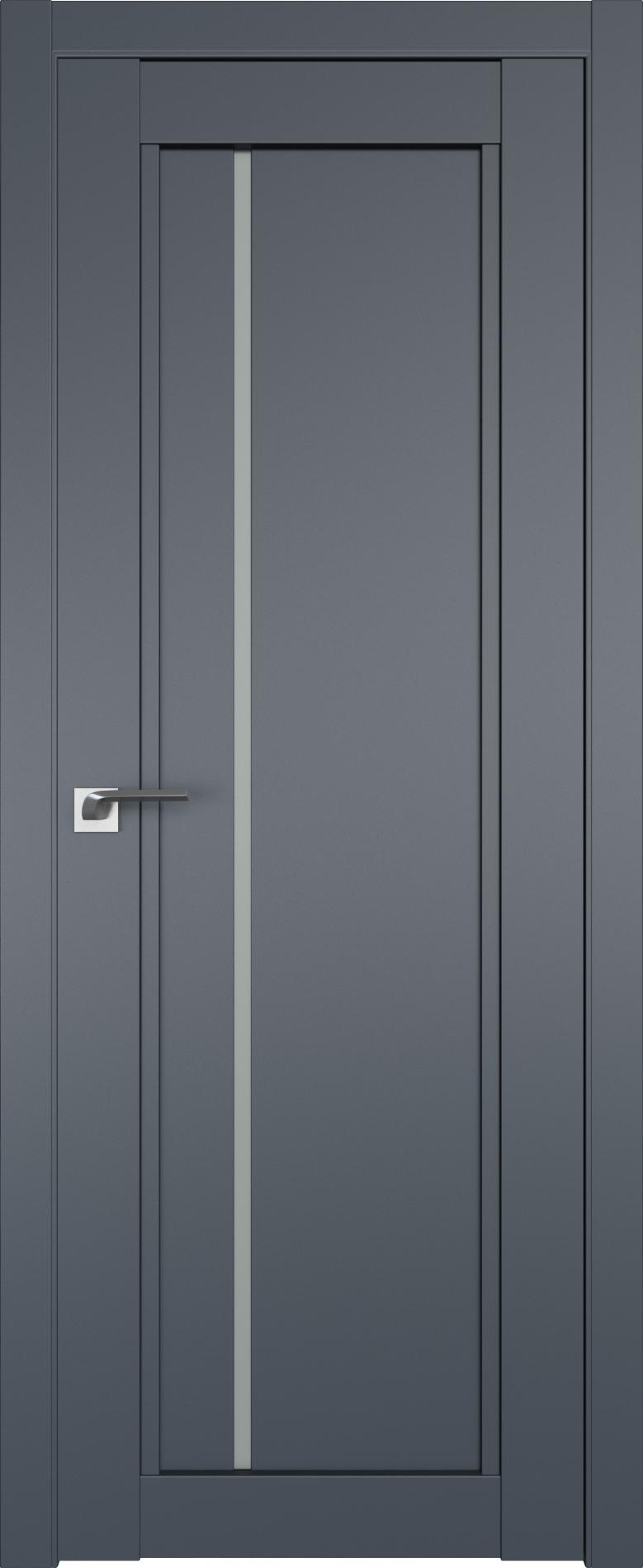 межкомнатные двери  Profil Doors 2.70U остекление антрацит