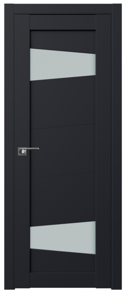 межкомнатные двери  Profil Doors 2.84U чёрный seidenmatt