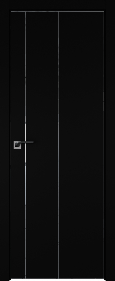 межкомнатные двери  Profil Doors 43SMK чёрный матовый