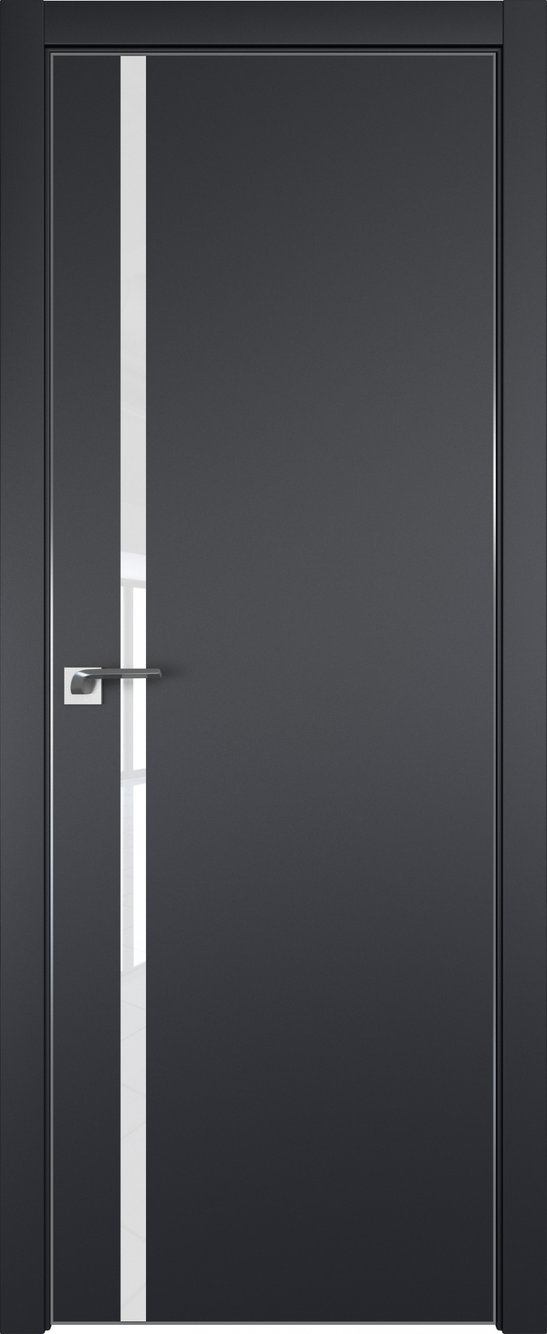 межкомнатные двери  Profil Doors 22E ABS чёрный матовый