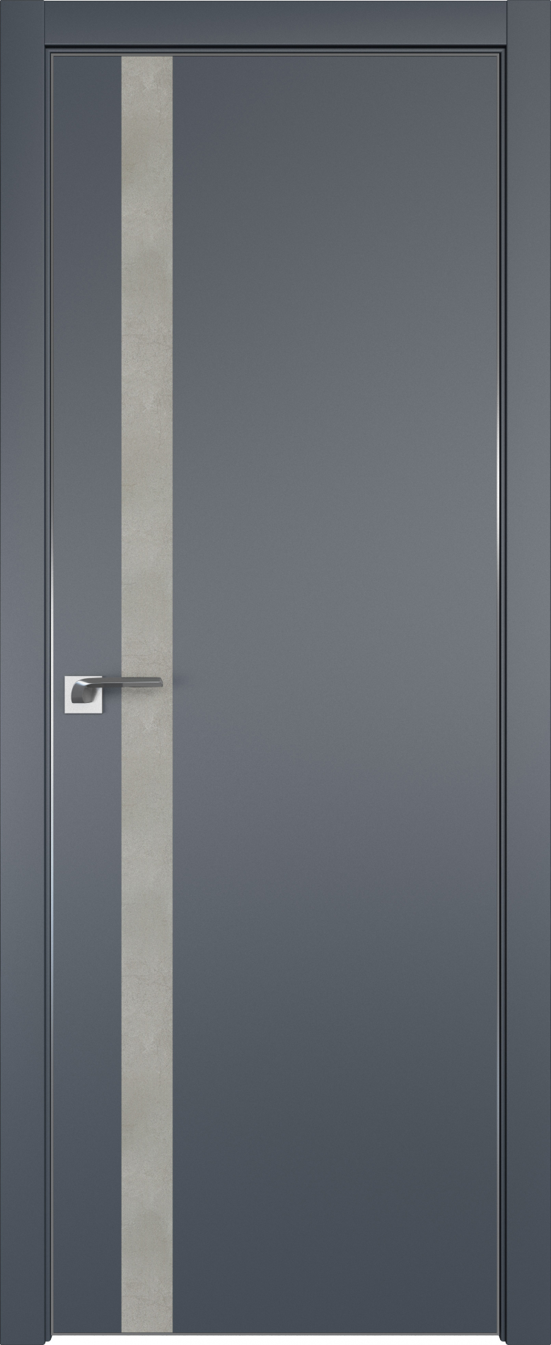 межкомнатные двери  Profil Doors 6E ABS антрацит