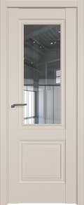межкомнатные двери  Profil Doors 2.37U стекло Франческо санд