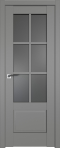 межкомнатные двери  Profil Doors 103U стекло грей