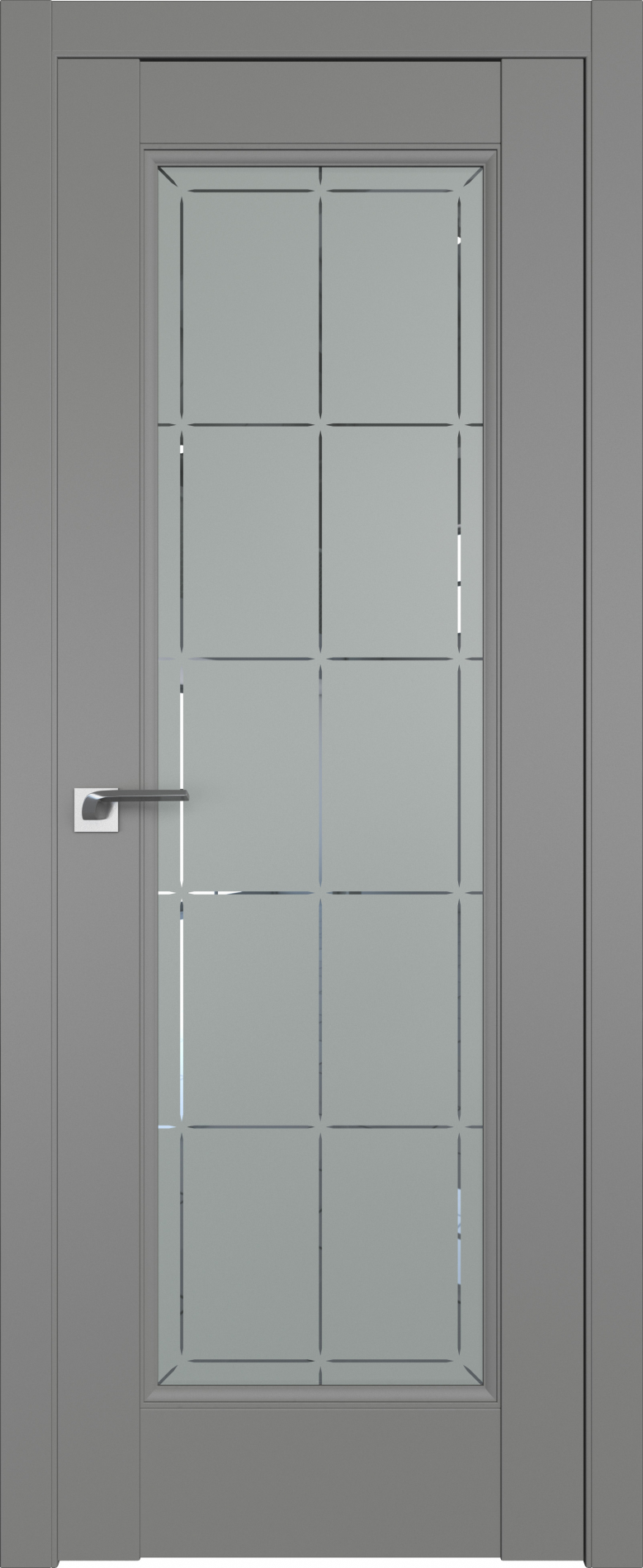 межкомнатные двери  Profil Doors 92U гравировка 1 грей