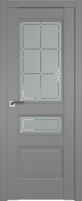 межкомнатные двери  Profil Doors 94U гравировка 1 грей