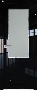 межкомнатные двери  Profil Doors 2.17L Square чёрный глянец