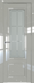 межкомнатные двери  Profil Doors 2.103L гравировка 10 галька глянец