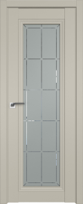 межкомнатные двери  Profil Doors 2.101U гравировка 10 шеллгрей