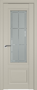 межкомнатные двери  Profil Doors 2.103U гравировка 1 шеллгрей