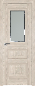 межкомнатные двери  Profil Doors 2.94XN стекло Square каштан светлый