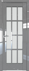 межкомнатные двери  Profil Doors 102L стекло грей глянец