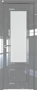 межкомнатные двери  Profil Doors 2.103L гравировка 4 грей глянец