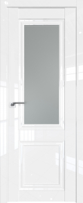 межкомнатные двери  Profil Doors 123L стекло белый глянец