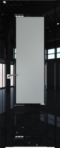 межкомнатные двери  Profil Doors 129L стекло чёрный глянец