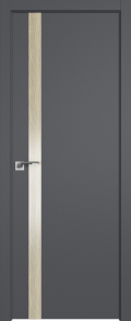 межкомнатные двери  Profil Doors 6SMK серый матовый