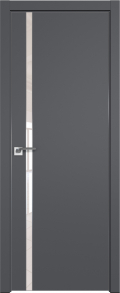 межкомнатные двери  Profil Doors 122SMK ABS серый матовый