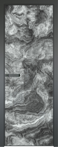 межкомнатные двери  Profil Doors AGN-1 атриум серебро
