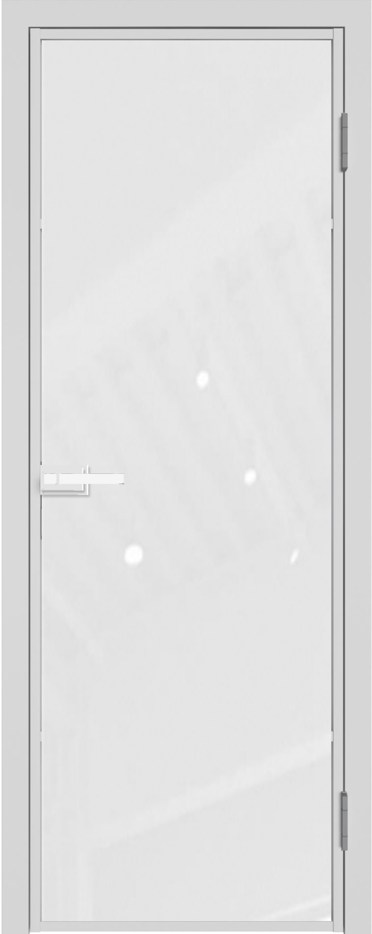 межкомнатные двери  Profil Doors AX-1 триплекс белый