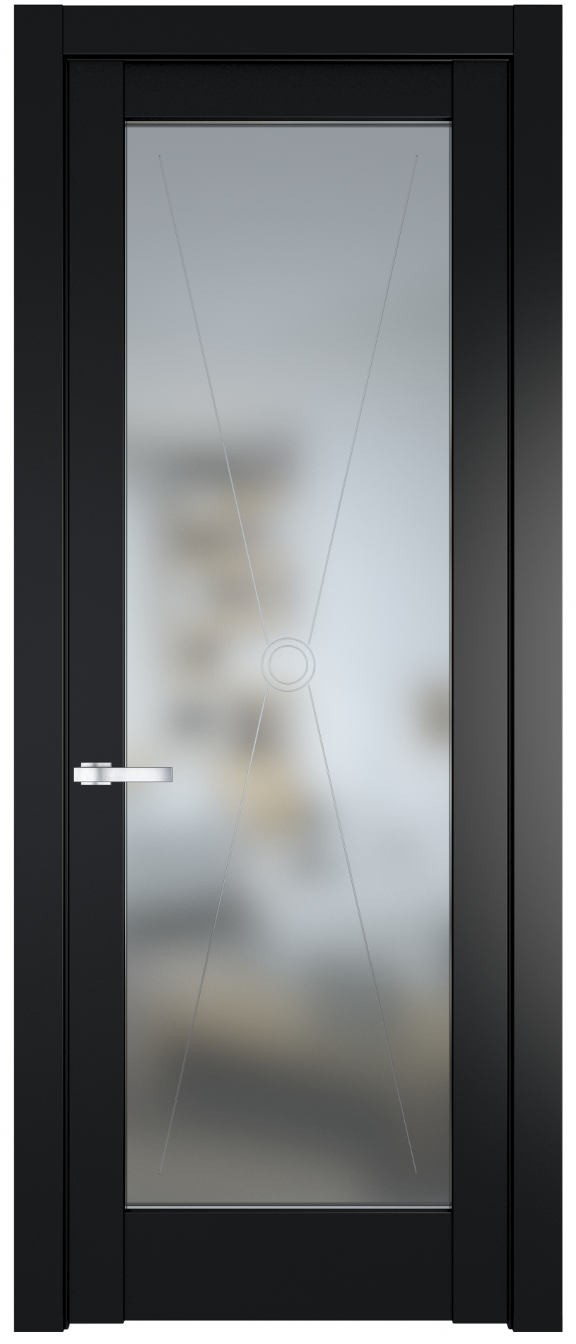 межкомнатные двери  Profil Doors 1.1.2 PM  блэк