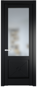 межкомнатные двери  Profil Doors 1.2.2 PM со стеклом блэк