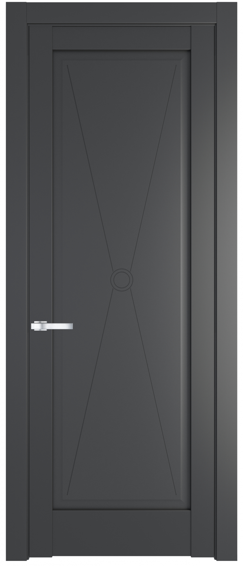 межкомнатные двери  Profil Doors 1.1.1 PM графит