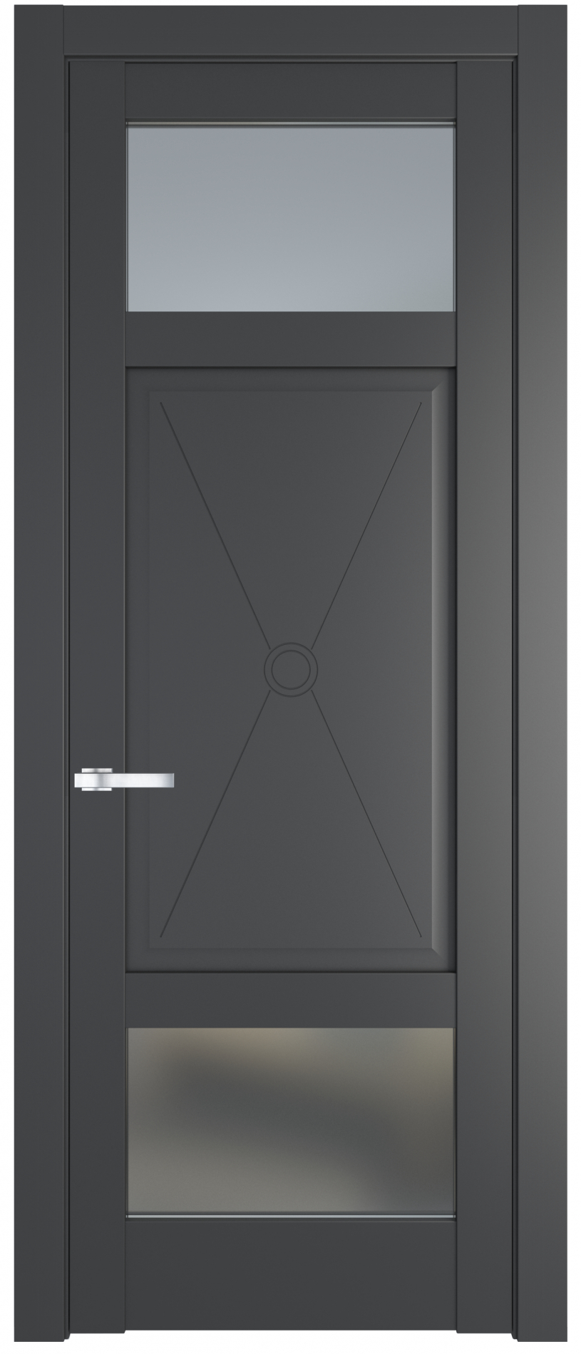 межкомнатные двери  Profil Doors 1.3.2 PM  графит