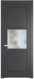 межкомнатные двери  Profil Doors 1.4.2 PM со стеклом графит