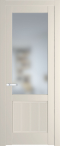   	Profil Doors 2.2.2 PM со стеклом кремовая магнолия