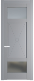 межкомнатные двери  Profil Doors 1.3.2 PM со стеклом смоки