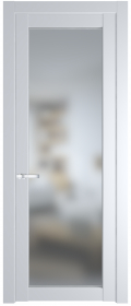 межкомнатные двери  Profil Doors 1.1.2 PD со стеклом вайт