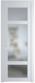   	Profil Doors 1.3.2 PD со стеклом вайт