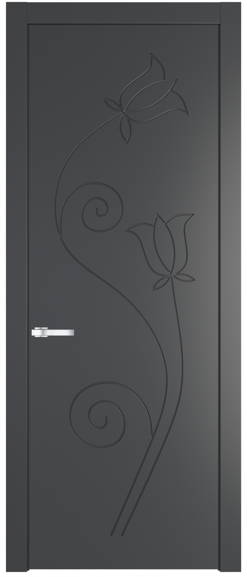 межкомнатные двери  Profil Doors 5 PW графит