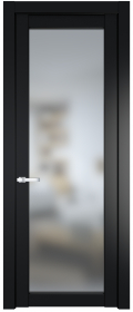   	Profil Doors 1.1.2/2.1.2 PD со стеклом блэк