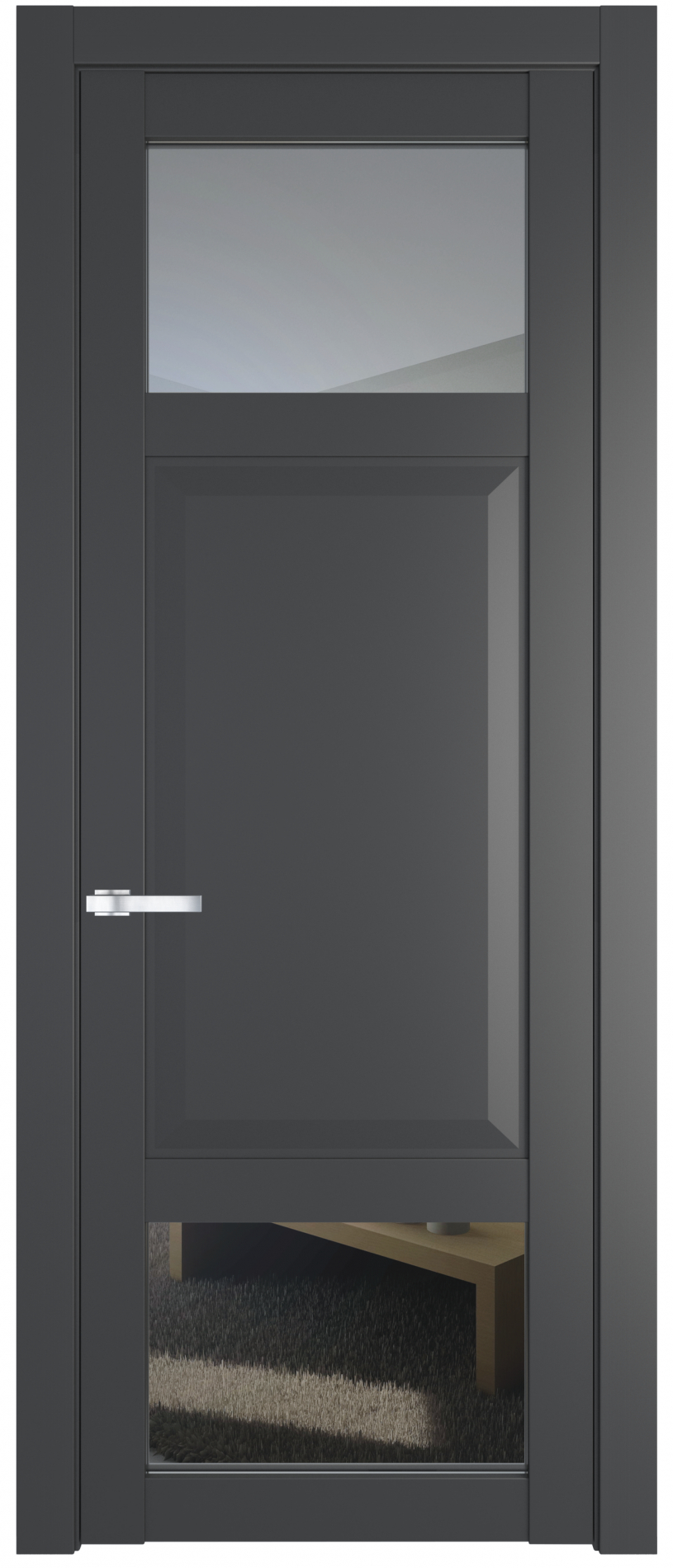 межкомнатные двери  Profil Doors 1.3.4 PD  графит