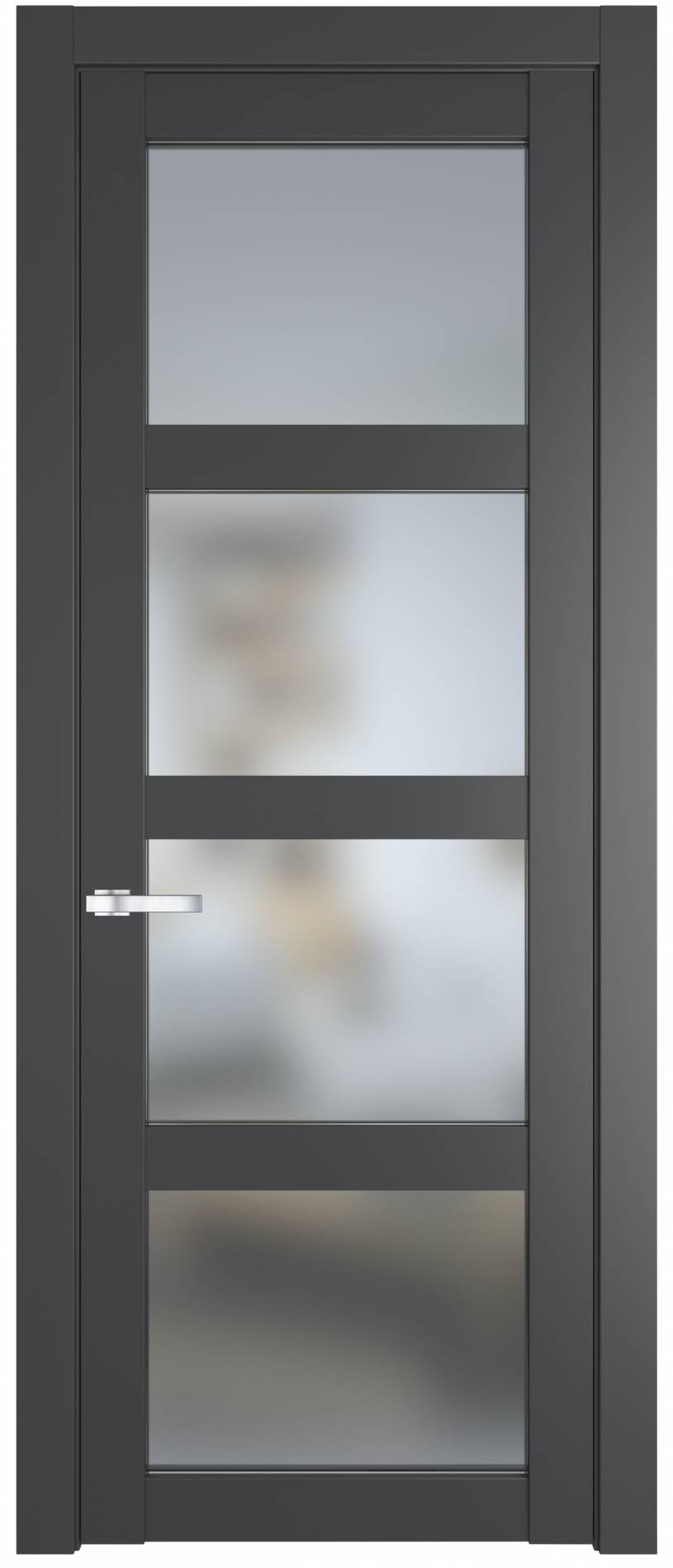 межкомнатные двери  Profil Doors 1.4.2/2.4.2 PD  графит