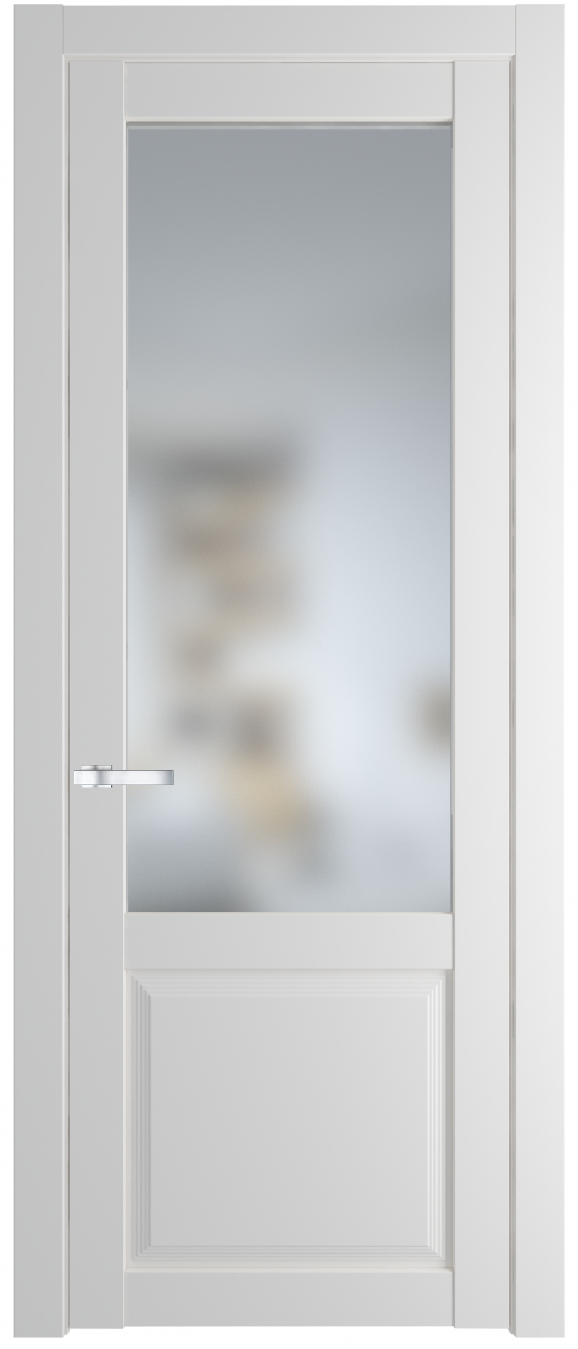 межкомнатные двери  Profil Doors 2.2.2 PD  крем вайт
