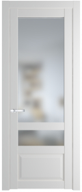   	Profil Doors 2.5.4 PD со стеклом крем вайт