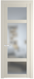   	Profil Doors 1.3.2 PD со стеклом кремовая магнолия