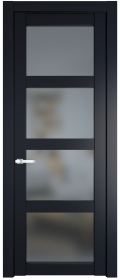   	Profil Doors 1.4.2/2.4.2 PD со стеклом нэви блу