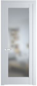   	Profil Doors 3.1.2/4.1.2 PD со стеклом вайт