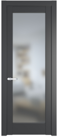   	Profil Doors 3.1.2/4.1.2 PD со стеклом графит
