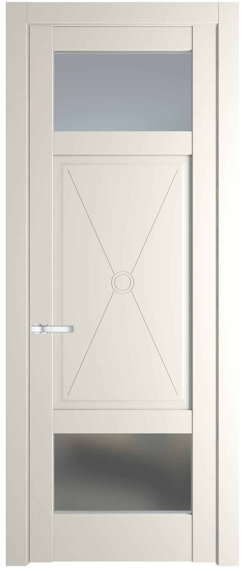 межкомнатные двери  Profil Doors 1.3.2 PM  перламутр белый
