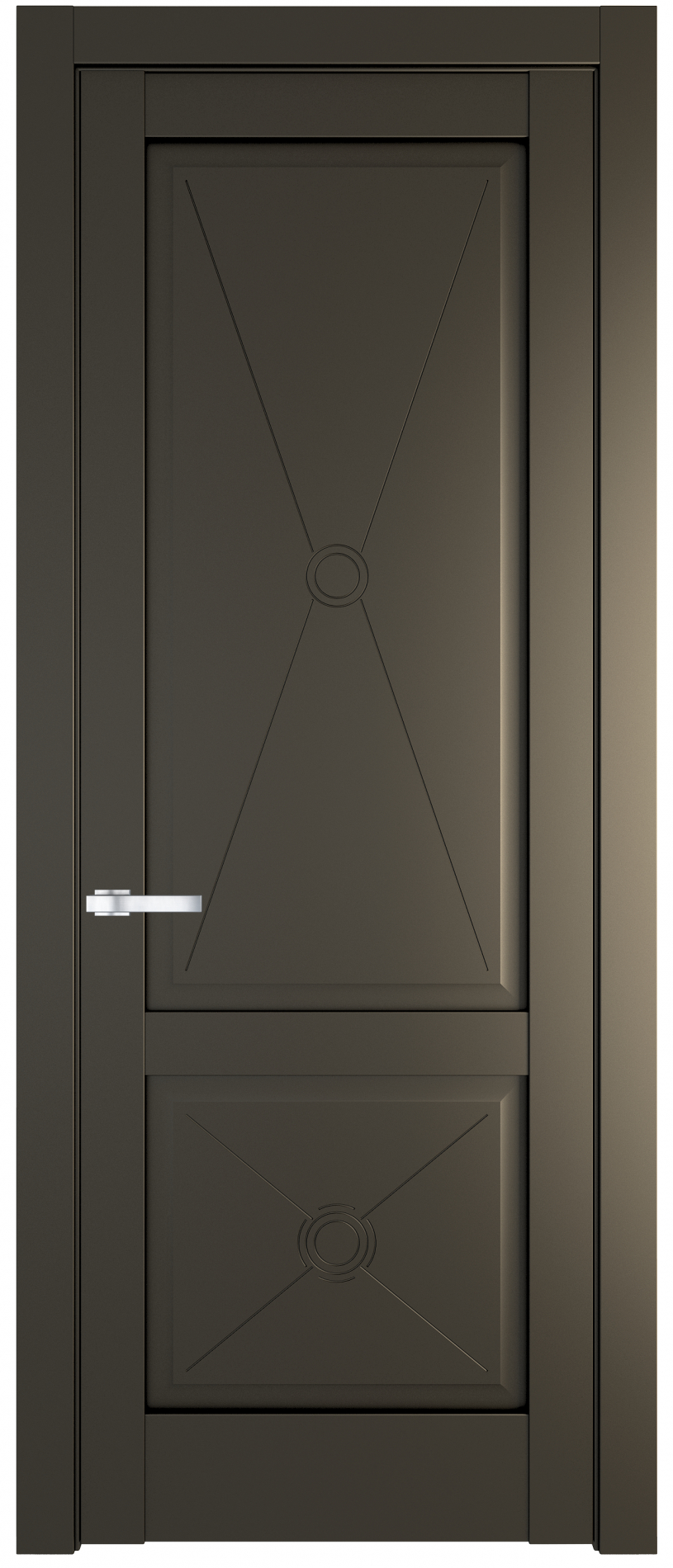 межкомнатные двери  Profil Doors 1.2.1 PM перламутр бронза