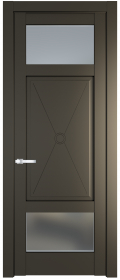   	Profil Doors 1.3.2 PM со стеклом перламутр бронза