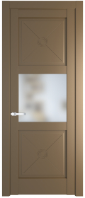   	Profil Doors 1.4.2 PM со стеклом перламутр золото