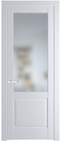   	Profil Doors 4.2.2 PD со стеклом вайт