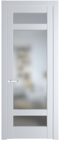   	Profil Doors 4.3.2 PD со стеклом вайт