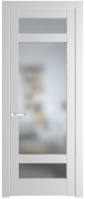   	Profil Doors 4.3.2 PD со стеклом крем вайт